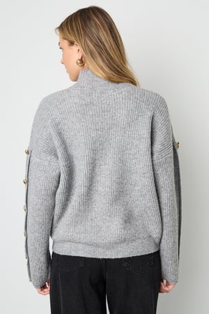 Sweater with buttons on the sleeves h5 Picture10